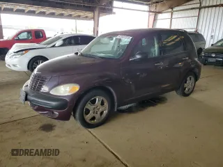 2001 Chrysler PT Cruiser with VIN 3C8FY4BB41T520889, listed as a Copart auction lot 47687375 with 105,081 mi miles and Clean Title. Bid and sale history available at carsss.com. Image 1.