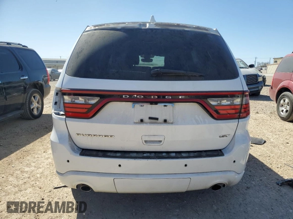 2019 Dodge Durango GT Plus with VIN 1C4RDHDG1KC769125, listed as a Copart auction lot 48247185 with 116,265 mi miles and Salvage Title. Bid and sale history available at carsss.com. Image 6.