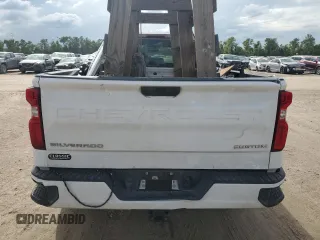 2020 Chevrolet Silverado 1500 Custom with VIN 1GCRWBEH4LZ281963, listed as a Copart auction lot 69211604 with 148,420 mi miles and Salvage Title. Bid and sale history available at carsss.com. Image 6.