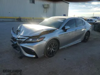 2022 Toyota Camry Hybrid SE with VIN 4T1S31AK0NU588063, listed as a Copart auction lot 46182485 with 36,392 mi miles and Salvage Title. Bid and sale history available at carsss.com. Image 1.
