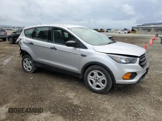 2018 Ford Escape S with VIN 1FMCU0F77JUC39556, listed as a Copart auction lot 46264845 with 50,932 mi miles and Salvage title. Bid and sale history available at DreamBid. Image 4.