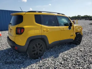 2017 Jeep Renegade Altitude with VIN ZACCJABB5HPF93679, listed as a Copart auction lot 57417255 with 106,098 mi miles and Salvage title. Bid and sale history available at DreamBid. Image 3.
