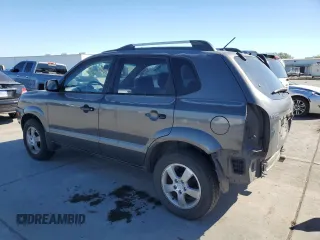 2007 Hyundai Tucson GLS with VIN KM8JM12B17U527296, listed as a Copart auction lot 50088065 with 151,857 mi miles and Salvage Title. Bid and sale history available at carsss.com. Image 2.