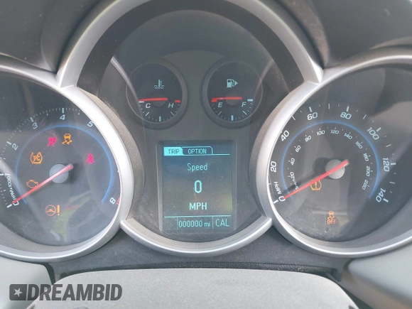 2014 Chevrolet Cruze LS with VIN 1G1PA5SH5E7156604, listed as a IAAI auction lot 41928010 with Not Provided miles and . Bid and sale history available at DreamBid. Image 7.