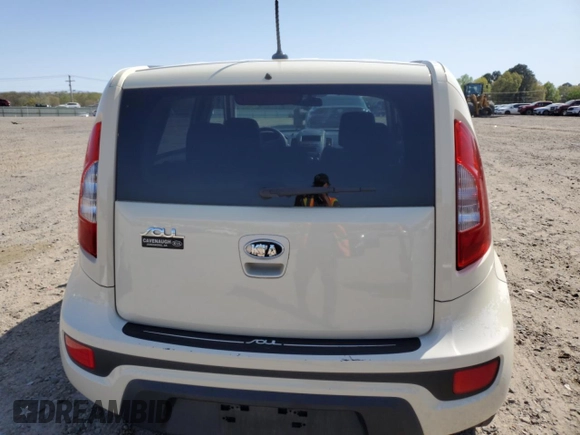 2012 Kia Soul with VIN KNDJT2A58C7407948, listed as a Copart auction lot 51260985 with 96,589 mi miles and Clean Title. Bid and sale history available at carsss.com. Image 6.