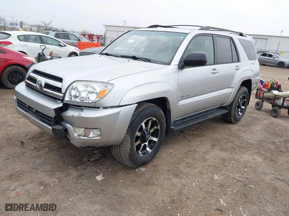 2005 Toyota 4Runner SR5 with VIN JTEBU14R050059290, listed as a IAAI auction lot 41906095 with 194,788 mi miles. Bid and sale history available at carsss.com. Image 19.