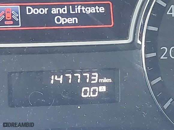 2014 Nissan Pathfinder Platinum with VIN 5N1AR2MM3EC607689, listed as a IAAI auction lot 41810209 with 147,773 mi miles. Bid and sale history available at carsss.com. Image 12.