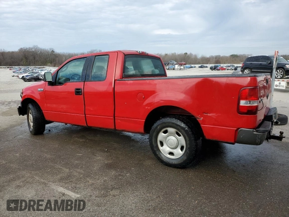 2006 Ford F-150 STX with VIN 1FTRX12W66FA54015, listed as a Copart auction lot 44748215 with 228,711 mi miles and Salvage Title. Bid and sale history available at carsss.com. Image 2.