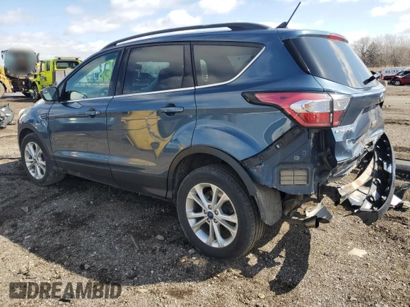 2018 Ford Escape SE with VIN 1FMCU0GD7JUA41483, listed as a Copart auction lot 50078395 with 75,754 mi miles and Non Repairable. Bid and sale history available at carsss.com. Image 2.