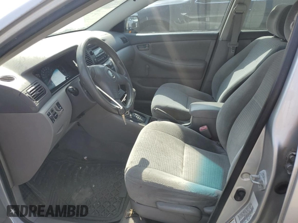 2005 Toyota Corolla CE with VIN JTDBR32E252057756, listed as a Copart auction lot 54938805 with 268,756 mi miles and Clean Title. Bid and sale history available at DreamBid. Image 7.