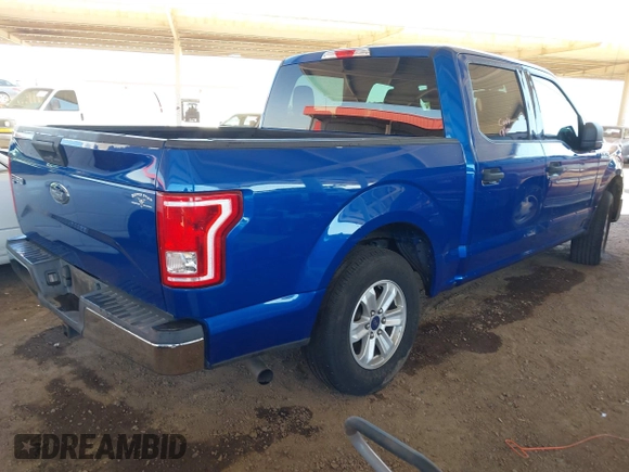 2017 Ford F-150 XL with VIN 1FTEW1CP7HKC35627, listed as a IAAI auction lot 42422310 with 172,086 mi miles and . Bid and sale history available at DreamBid. Image 4.
