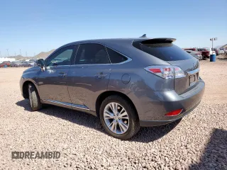 2012 Lexus RX 450h with VIN JTJZB1BA4C2408052, listed as a Copart auction lot 47407135 with 136,084 mi miles and Salvage title. Bid and sale history available at DreamBid. Image 2.