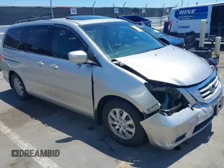 2009 Honda Odyssey EX-L с VIN 5FNRL38739B025961, выставлен на аукционе IAAI как лот 42239200 с пробегом 201 584 миль миль и . История ставок и продаж доступна на DreamBid. Изображение 1.