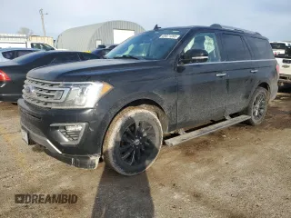 2019 Ford Expedition Limited с VIN 1FMJU2AT1KEA21017, выставлен на аукционе Copart как лот 89071095 с пробегом 155 196 миль миль и Списание • Salvage title. История ставок и продаж доступна на DreamBid. Изображение 1.