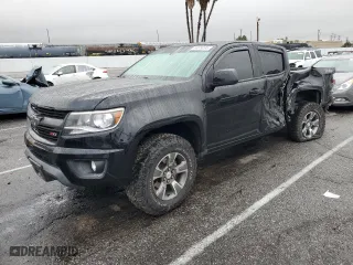 2018 Chevrolet Colorado 2WD Z71 with VIN 1GCGSDEN3J1262076, listed as a Copart auction lot 44079295 with 123,056 mi miles and Salvage Title. Bid and sale history available at carsss.com. Image 1.