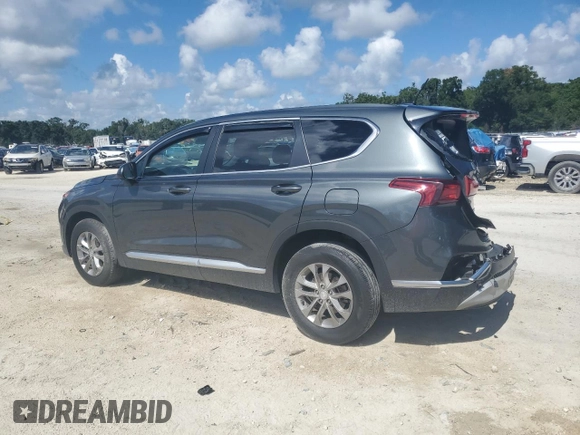 2019 Hyundai Santa Fe SE with VIN 5NMS23ADXKH122695, listed as a Copart auction lot 61941525 with 64,578 mi miles and Non repairable. Bid and sale history available at DreamBid. Image 2.