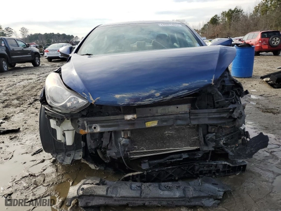 2013 Hyundai Elantra GLS PZEV with VIN KMHDH4AE1DU718243, listed as a Copart auction lot 44591405 with 213,850 mi miles and Clean Title. Bid and sale history available at carsss.com. Image 5.