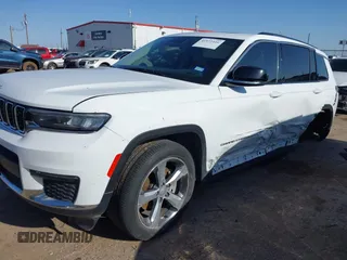 2021 Jeep Grand Cherokee Limited z VIN 1C4RJJBG5M8125958, wystawiony jako IAAI lot #41972416 z przebiegiem 85 729 mil mil oraz . Historia ofert i sprzedaży dostępna na DreamBid. Obrazek 2.