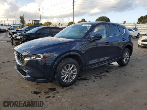 2024 Mazda CX-5 2.5 S Carbon Edition with VIN JM3KFBCL0R0458750, listed as a Copart auction lot 45976215 with 5,194 mi miles and Salvage Title. Bid and sale history available at carsss.com. Image 1.