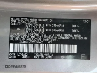 2022 Lexus NX with VIN JTJAGCEZ8N2003942, listed as a Copart auction lot 71154054 with 28,026 mi miles and Salvage Title. Bid and sale history available at carsss.com. Image 15.