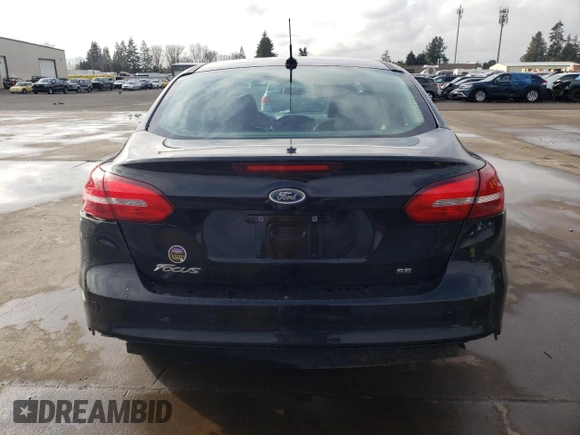 2016 Ford Focus SE with VIN 1FADP3F29GL380672, listed as a Copart auction lot 44062305 with 84,917 mi miles and Salvage title. Bid and sale history available at DreamBid. Image 6.