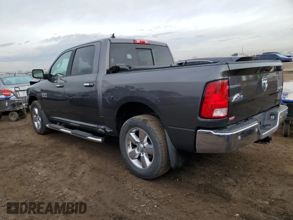 2018 Ram 1500 Big Horn with VIN 1C6RR7LG0JS154557, listed as a Copart auction lot 50373745 with 84,423 mi miles and Salvage title. Bid and sale history available at DreamBid. Image 2.