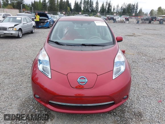 2012 Nissan LEAF SL with VIN JN1AZ0CP7CT026409, listed as a IAAI auction lot 42127666 with 55,306 mi miles and . Bid and sale history available at DreamBid. Image 13.