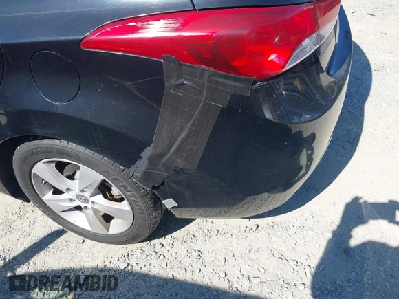 2012 Hyundai Elantra Limited with VIN KMHDH4AE7CU291603, listed as a IAAI auction lot 41893161 with 200,776 mi miles. Bid and sale history available at carsss.com. Image 6.