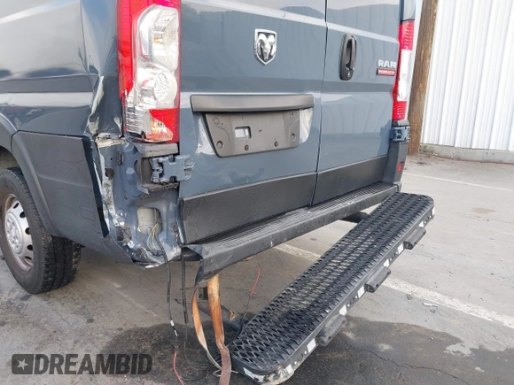 2021 Ram ProMaster Cargo with VIN 3C6MRVJG0ME579978, listed as a IAAI auction lot 42084178 with 26,793 mi miles and . Bid and sale history available at carsss.com. Image 6.