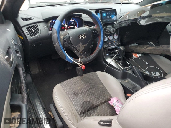 2015 Hyundai Genesis Coupe 3.8L Base с VIN KMHHU6KJ5FU122432, выставлен на аукционе Copart как лот 46363685 с пробегом 83 023 миль миль и Чистый • Clean title. История ставок и продаж доступна на DreamBid. Изображение 8.