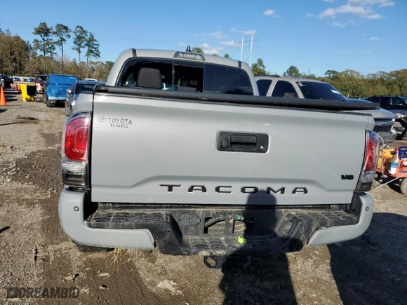 2021 Toyota Tacoma 2WD SR5 with VIN 5TFAZ5CN8MX107437, listed as a Copart auction lot 86711754 with 55,849 mi miles and Salvage Title. Bid and sale history available at carsss.com. Image 6.