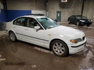 2005 BMW 3 Series 325xi with VIN WBAEU33455PR14573, listed as a Copart auction lot 42091735 with 139,344 mi miles and Salvage Title. Bid and sale history available at carsss.com. Image 4.