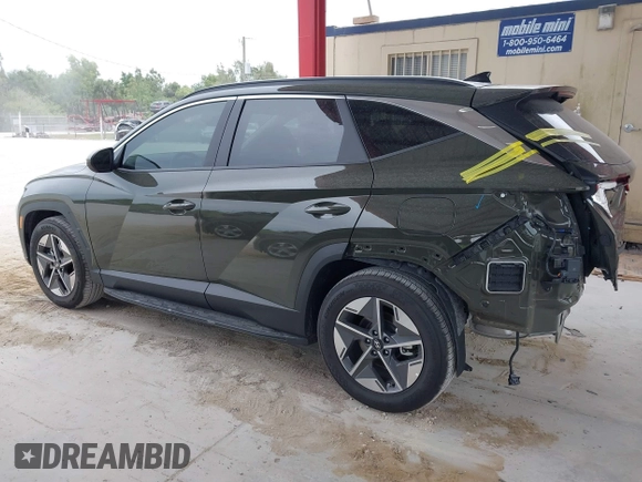 2025 Hyundai Tucson SEL with VIN 5NMJB3DEXSH501731, listed as a IAAI auction lot 41852910 with 1,292 mi miles. Bid and sale history available at carsss.com. Image 15.