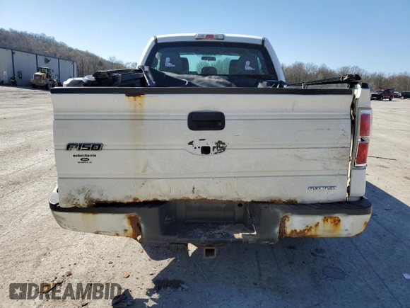 2013 Ford F-150 XL with VIN 1FTFX1EF6DFA23830, listed as a Copart auction lot 53295205 with 139,315 mi miles and Salvage Title. Bid and sale history available at carsss.com. Image 6.