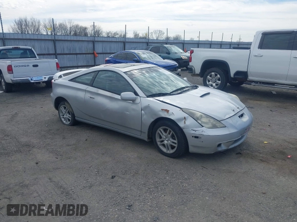 2001 Toyota Celica GT with VIN JTDDR32T410081585, listed as a IAAI auction lot 41731915 with 298,010 mi miles and . Bid and sale history available at DreamBid. Image 1.