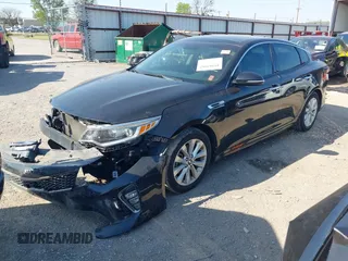 2018 Kia Optima LX with VIN 5XXGT4L36JG220911, listed as a IAAI auction lot 41903062 with 108,080 mi miles. Bid and sale history available at carsss.com. Image 23.