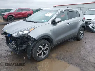 2020 Kia Sportage LX with VIN KNDPMCAC3L7805385, listed as a IAAI auction lot 42010815 with 44,768 mi miles. Bid and sale history available at carsss.com. Image 18.