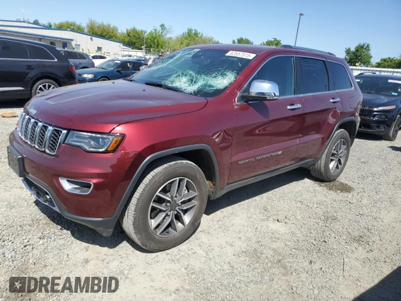 2022 Jeep Grand Cherokee Limited z VIN 1C4RJFBG2NC122835, wystawiony jako Copart lot #52557515 z przebiegiem 30 916 mil mil oraz Szkoda całkowita • Salvage title. Historia ofert i sprzedaży dostępna na DreamBid. Obrazek 1.