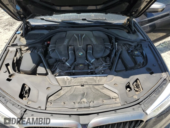 2018 BMW 5 Series M550i xDrive with VIN WBAJB9C56JB286479, listed as a Copart auction lot 57108645 with 71,782 mi miles and Salvage title. Bid and sale history available at DreamBid. Image 11.