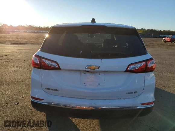 2020 Chevrolet Equinox LT with VIN 3GNAXUEV5LS671180, listed as a Copart auction lot 51362375 with 11,233 mi miles and Non Repairable. Bid and sale history available at DreamBid. Image 6.