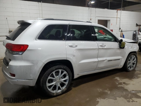 2021 Jeep Grand Cherokee Summit with VIN 1C4RJFJT3MC509830, listed as a Copart auction lot 82992314 with 46,774 mi miles and Salvage Title. Bid and sale history available at carsss.com. Image 3.