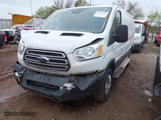 2018 Ford Transit Van with VIN 1FTYR1ZM6JKB17933, listed as a IAAI auction lot 41777624 with 225,123 mi miles. Bid and sale history available at carsss.com. Image 2.