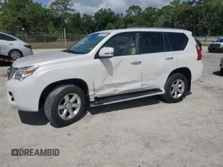2011 Lexus GX 460 with VIN JTJBM7FXXB5026103, listed as a Copart auction lot 52545155 with 114,468 mi miles and Salvage Title. Bid and sale history available at carsss.com. Image 1.