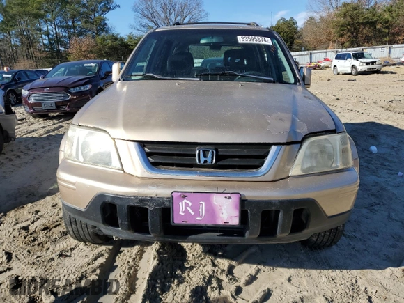 2000 Honda CR-V SE with VIN JHLRD1877YC048496, listed as a Copart auction lot 83595874 with 114,099 mi miles and Salvage Title. Bid and sale history available at carsss.com. Image 5.