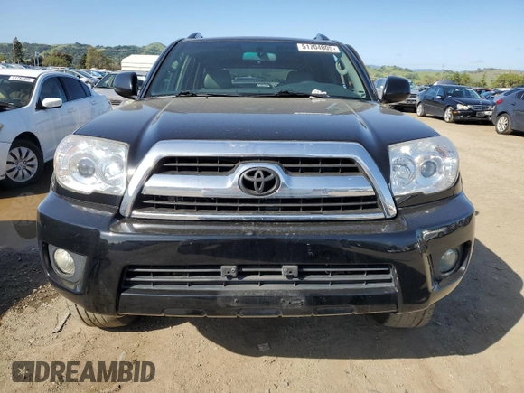 2007 Toyota 4Runner SR5 with VIN JTEZU14RX70097322, listed as a Copart auction lot 51704005 with 221,479 mi miles and Salvage Title. Bid and sale history available at carsss.com. Image 5.