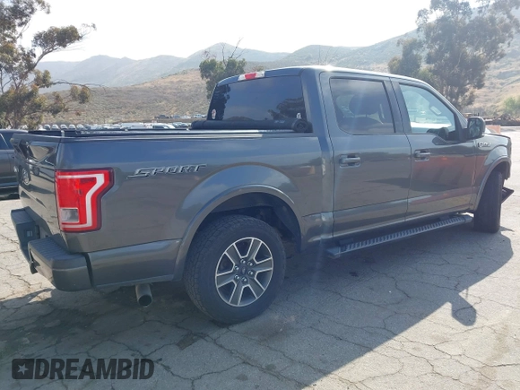 2016 Ford F-150 XL with VIN 1FTEW1CP6GFA14009, listed as a IAAI auction lot 42194216 with 119,523 mi miles and . Bid and sale history available at carsss.com. Image 4.