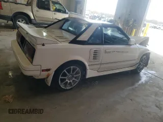 1989 Toyota MR2 z VIN JT2AW15J7K0154517, wystawiony jako Copart lot #77944134 z przebiegiem 204 412 mil mil oraz Szkody całkowita. Historia ofert i sprzedaży dostępna na DreamBid. Obrazek 3.