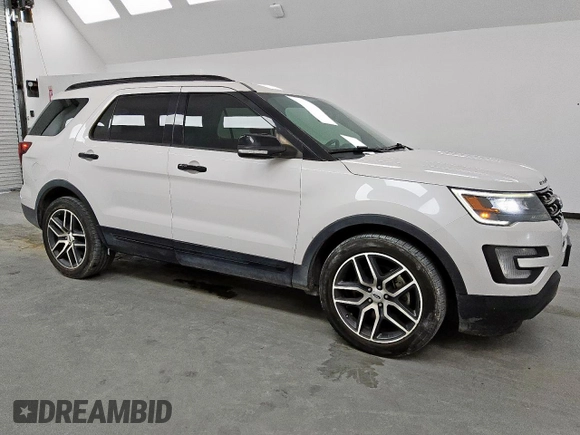 2017 Ford Explorer Sport z VIN 1FM5K8GT3HGB90065, wystawiony jako Copart lot #60733585 z przebiegiem 159 347 mil mil oraz Czysty tytuł • Clean title. Historia ofert i sprzedaży dostępna na DreamBid. Obrazek 4.