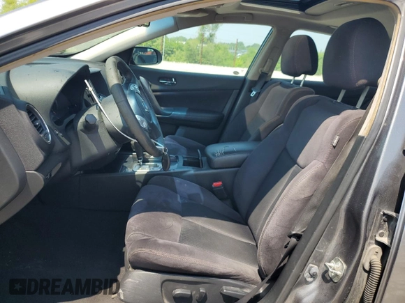 2014 Nissan Maxima S with VIN 1N4AA5AP8EC482691, listed as a Copart auction lot 60289605 with 179,383 mi miles and Salvage title. Bid and sale history available at DreamBid. Image 7.