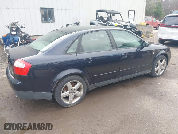 2003 Audi A4 1.8T with VIN WAULC68E93A137540, listed as a IAAI auction lot 42138092 with 194,935 mi miles. Bid and sale history available at carsss.com. Image 4.